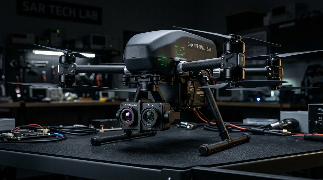 Dron termowizyjny DMX Thermal Vision